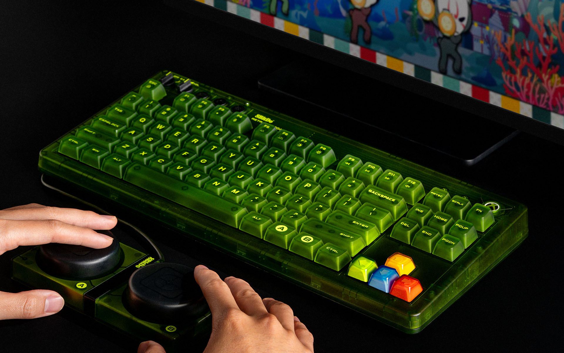 Retro 87 机械键盘 - xbox 版