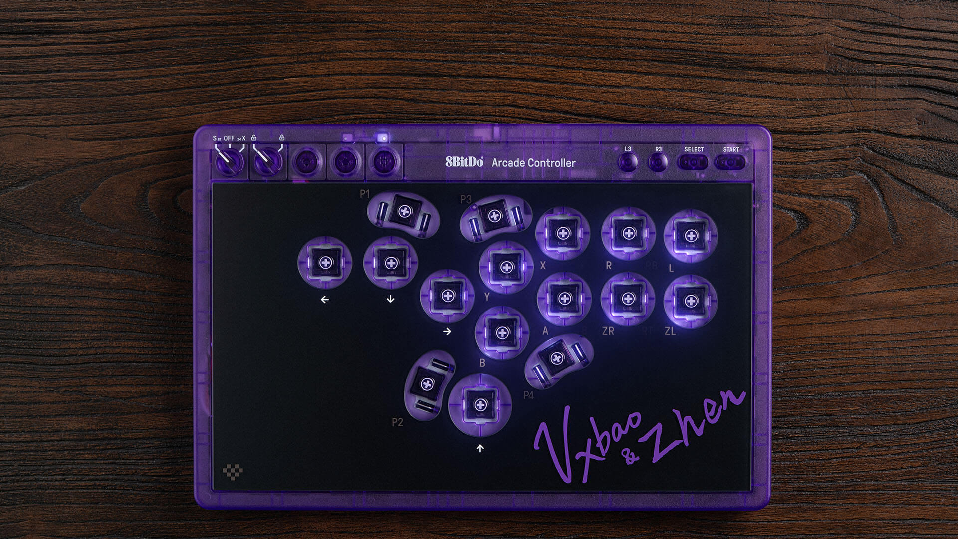 天刃星-紫透双签版