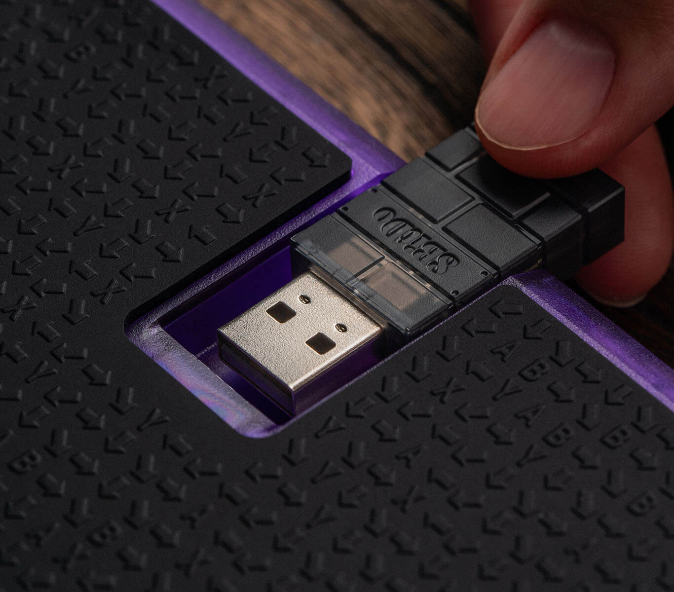 天刃星-紫透双签版