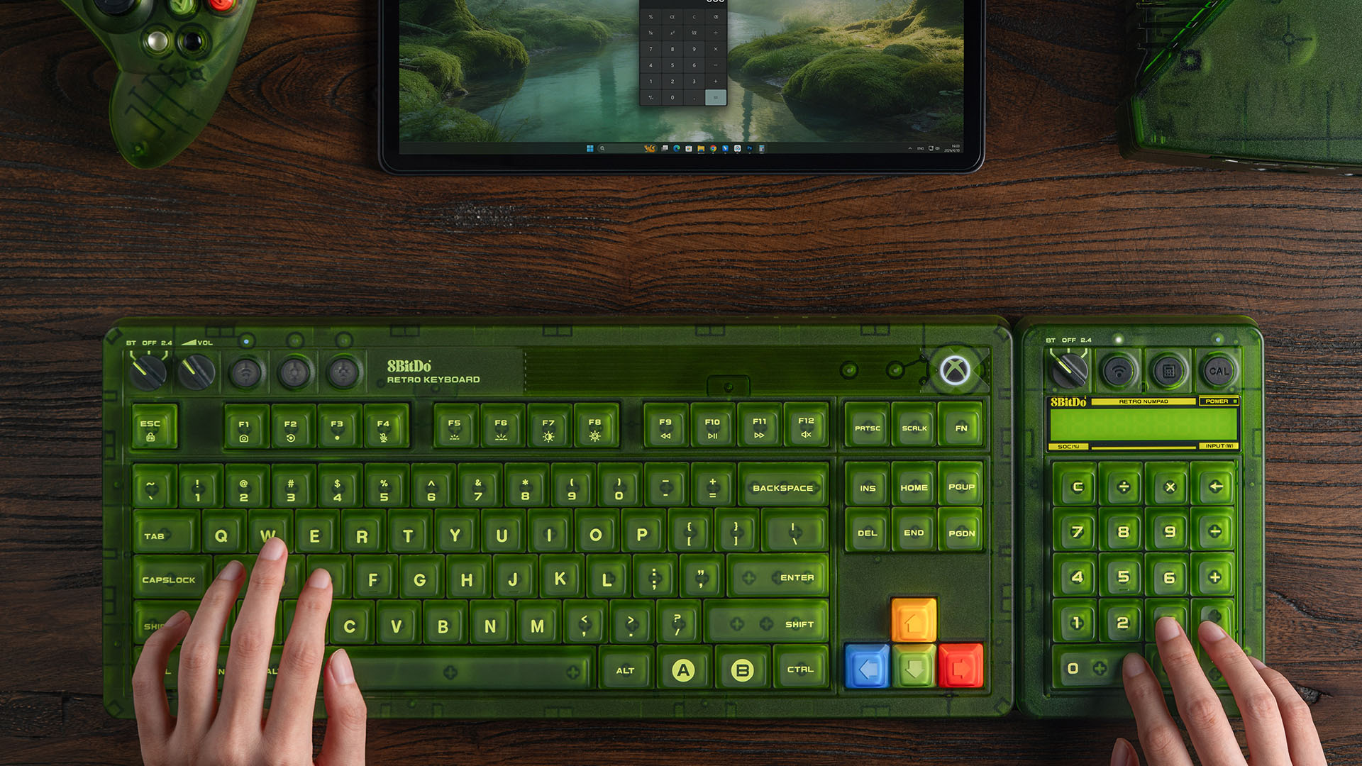 Retro 18 机械数字键盘-Xbox版