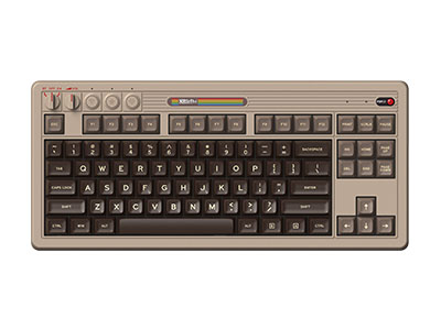 Retro87 C64 机械键盘
