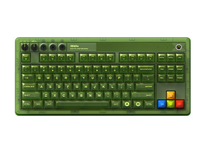 Retro 87 机械键盘- xbox 版